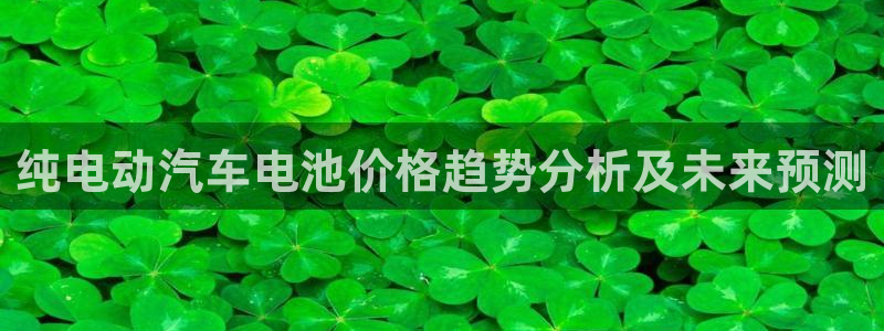 优发娱乐国际线上营业时间：纯电动汽车电池价格趋势分析及未来预测